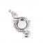 2015 Lastest Zinc Alloy Rhodium Plated Floating Lockets Wholesale