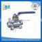 made in china casting threaded stainless steel ball valve dn40 pn16