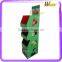 customized pet shop pet food promotion cardboard floor display stand