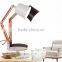 Factory price white or black color decorative desk lamp table lamp for bedroom