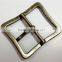 hook and loop buckle D shape buckle gold pin metal buckle