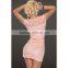 Women Summer Black Lace Dress Plus Size XL Party Club 2016 Elegant Short Sleeve Sexy Dresses