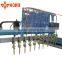 multi-flame torch cnc steel metal strip cutting machine
