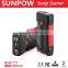 SUNPOW car battery charger 12,000mAh super power bank 12V gasoline and diesel emergency car portable battery jumper