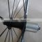 23mm wide combo Carbon wheels 38mm front and 50mm rear clincher bicycle wheelset road