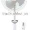 SUNCA AC/DC Rechargeable Oscillating Fan with LED night light 16" SF-2389R