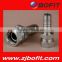 Professional supplier flat face quick couplings hydraulic fittings hose connectors factory direct price
