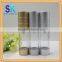 personal care Empty Round Aluminum airless container spray container aluminum airless pump bottle