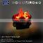 2016 New design 12v party LED Aftifical wood Fire flame light in Red cloth