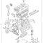 New engine gasoline G4EC EURO-3-4 assy-sub set from Mobis manufacture