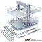 TKK MDF Cabinet Magic Corner Basket