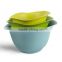 Eco-friendly Bamboo fiber Salad Bowl 3 set