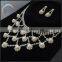 low minimum order quantity wedding jewelry set bride jewelleries for sale