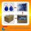 Free sample PVC/ABS key fob with 20mm wideth metal key chain