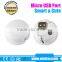 white color Charging usb date cable reel retractable USB Micro cable for Samsung Sync