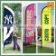 Custom Outdoor advertisting Rotary Windproof Beach Flag,beach flag pole,beach flag banner