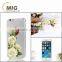 For samsung s6 s5 Transparent relief pattern diamonds tpu phone case For iphone case
