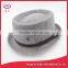 Mixed Grey PorkPie Hat Wool Felt