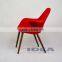 Replica Eero Saarinen Organic Chair - Red Fabric