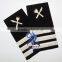 Navy Epaulettes | Pilot Epaulettes | Marine Epaulettes | Navy Uniform Epaulettes with Silver French Braids