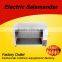 Hot selling all stainless steel hanging electric salamander grill with adjustable layers