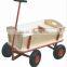 cabinet small wood red wagon for garden use TC1812