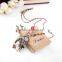 marvelous gorgeous splendid posh shrimp pendment vintage plated environmental alloy with rhinestone necklace