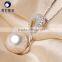 aaa round pearl pendant freshwater swan shape 10mm lovely design for wholesale price