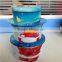 hot sell snowman shaped storage tin can
