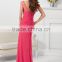 HA-006 2015 Beautiful Charming Sheer Scoop Cap Sleeve Celebrate Dress A-Line Beaded Pleats Prom Quinceanera Dress