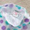 (TS5518) Purple 2-6Y Neat new hot children girl summer sets cute baby boutique clothing sets spots printed