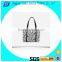 2016 Big Size PVC Lace Fashion Young Girls Tote Bag Lace Beach Bags