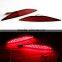 2015 High Power 12V Led Rear Bumper Refectors Light for VW Golf 7