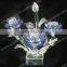 Graceful crystal flowers crystal lotus flower with high quality