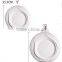 Wholesale customize white porcelain dinner plates and dishes for wedding restaurant