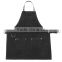 Custom high quality selvedge denim apron with leather                        
                                                Quality Choice