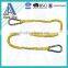 Flexible Safety Tool Lanyard Triple-Locking Dual Carabiner Tool Lanyard