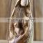 Olive Wood Carved Christmas Figure of Holy Family in Bethlehem