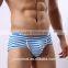 Men's cotton stripe briefs