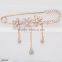 Fashion Cheap Crystal Key Brooch Women Wedding Brooch