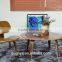 Plywood chair and side table for living room