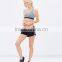 Wholesale Booty Shorts Women 2 Tone Runnnig Mesh Shorts