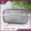 gunmtal box clutch frame crystal purse metal frame