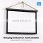 2016 hot selling Easy Use Table Screen fashion design low cost projection screen