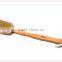 Wooden bristle brush shower exfoliating back scrubber dry body brush