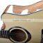 good quality catalpa acoustic guitar with fingerboard inlay