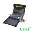 2016 NEW 10W Portable Foldable USB Solar Battery Charger Power Bank For iPhone 6 Phone Pad Black