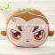 Wholesale Different Shapes Decorative Stuffed Monkey Doughnut Plush Pillow