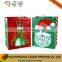 Wholesale custom glitter christmas paper gift bags paper packaging bag