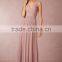 Cheap Long Lace Chiffon Bridesmaid Dresses Maid of Honor Dresses B08